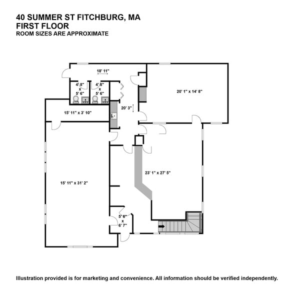 More Photos Of 40 Summer St, Fitchburg Office For Sale