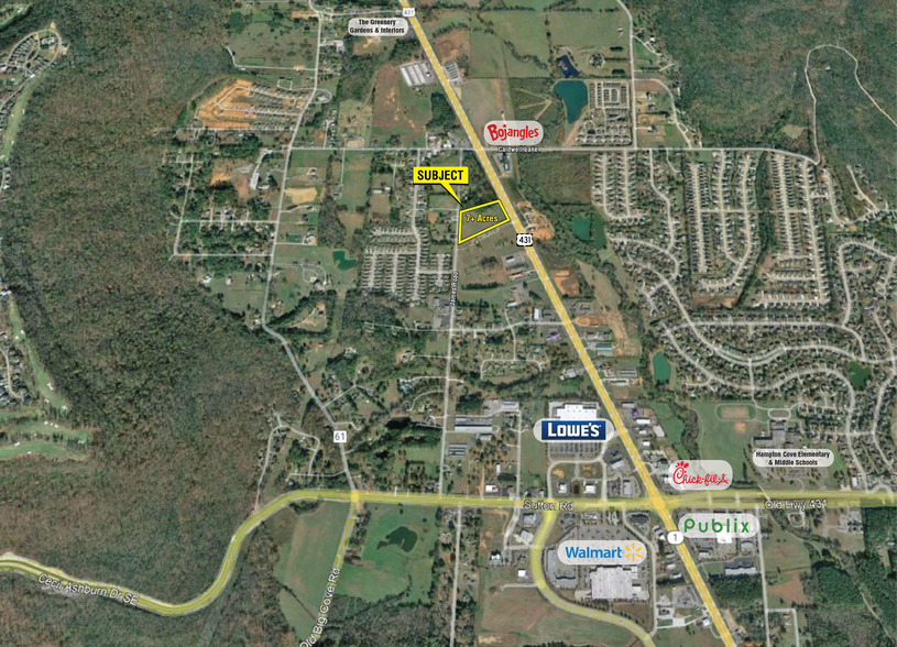 Primary Photo Of Highway 431 S, Owens Cross Roads Land For Sale