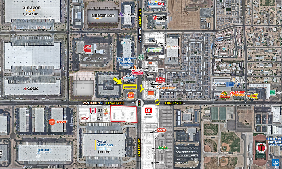 Primary Photo Of NWC 99th Ave & Van Buren St, Avondale Land For Lease