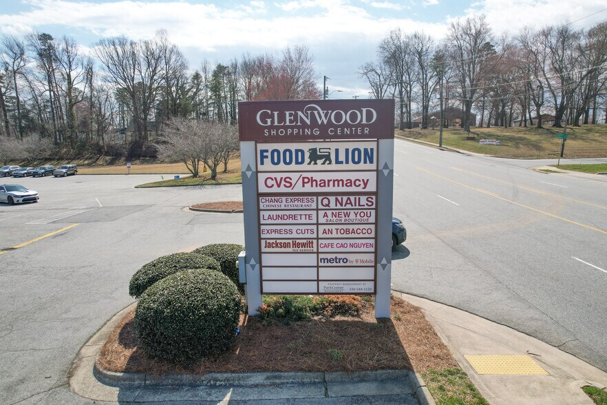 More Photos Of 1911-1937 Coliseum Blvd, Greensboro Storefront For Lease