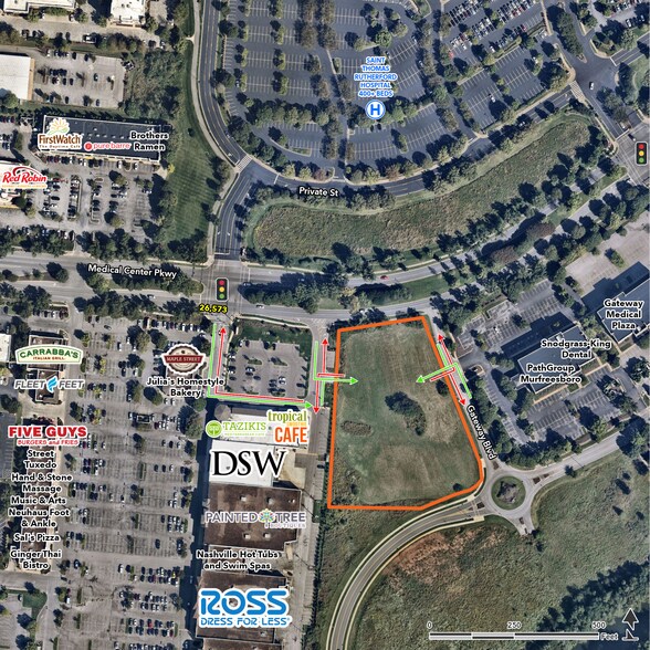 More Photos Of 1823 Medical Center Pky, Murfreesboro Land For Lease