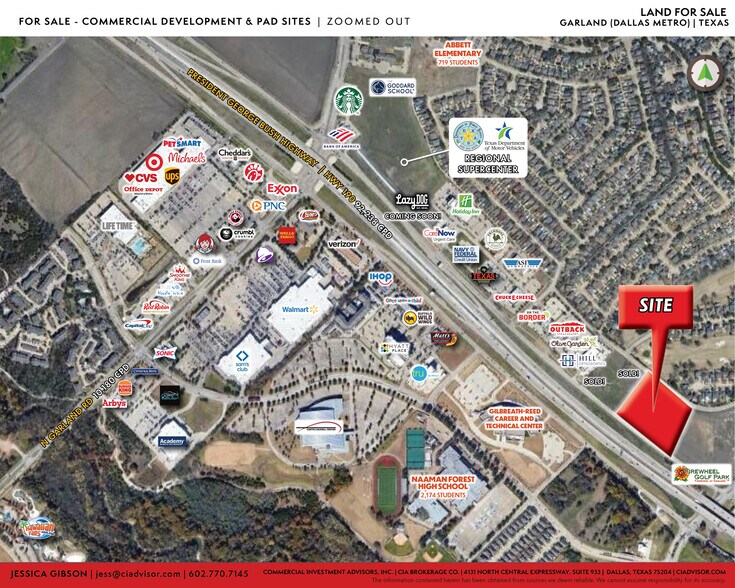 More Photos Of 4780 President George Bush hwy, Garland Land For Sale