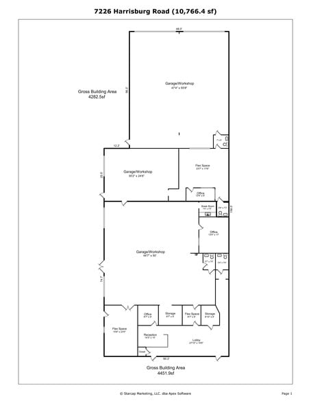 More Photos Of 7226 Harrisburg Rd, Charlotte Warehouse For Sale