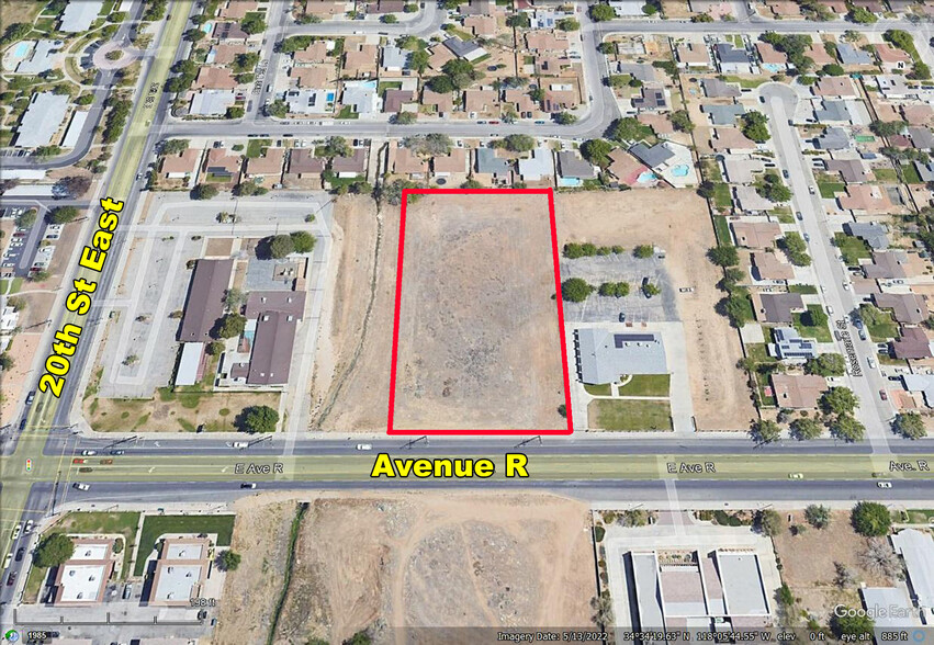 Primary Photo Of Avenue R near 20th St East, Palmdale Land For Sale