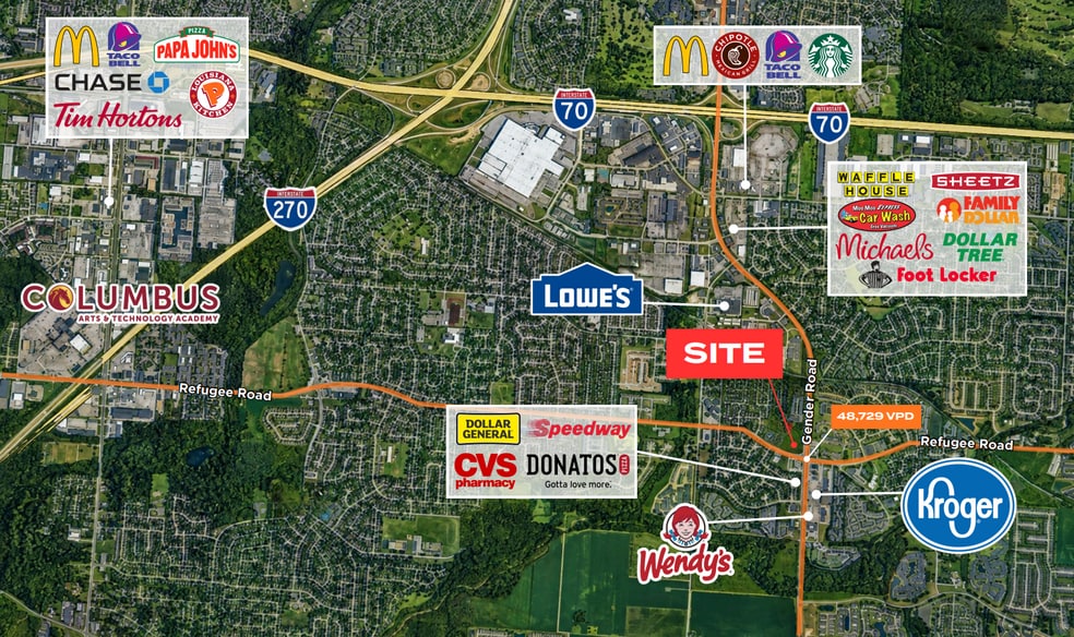 More Photos Of 6334 Refugee Road, Canal Winchester Land For Lease