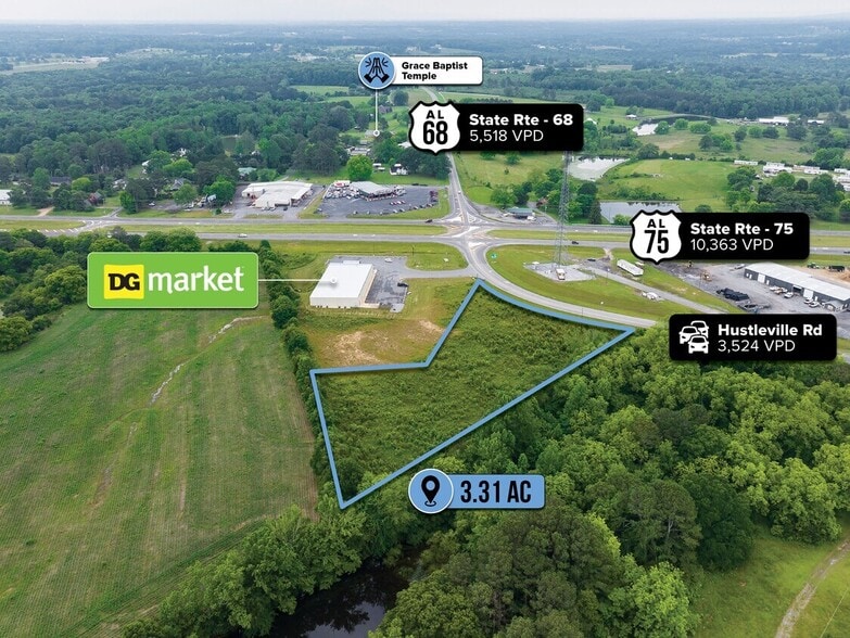 More Photos Of Hustleville Rd, Albertville Land For Sale