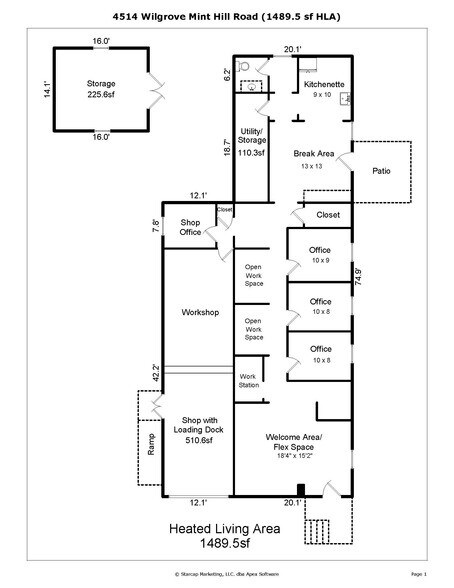 More Photos Of 4514 Wilgrove Mint Hill Rd, Mint Hill Office Residential For Sale