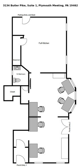 More Photos Of 3134 Butler Pike, Plymouth Meeting Office Residential For Lease