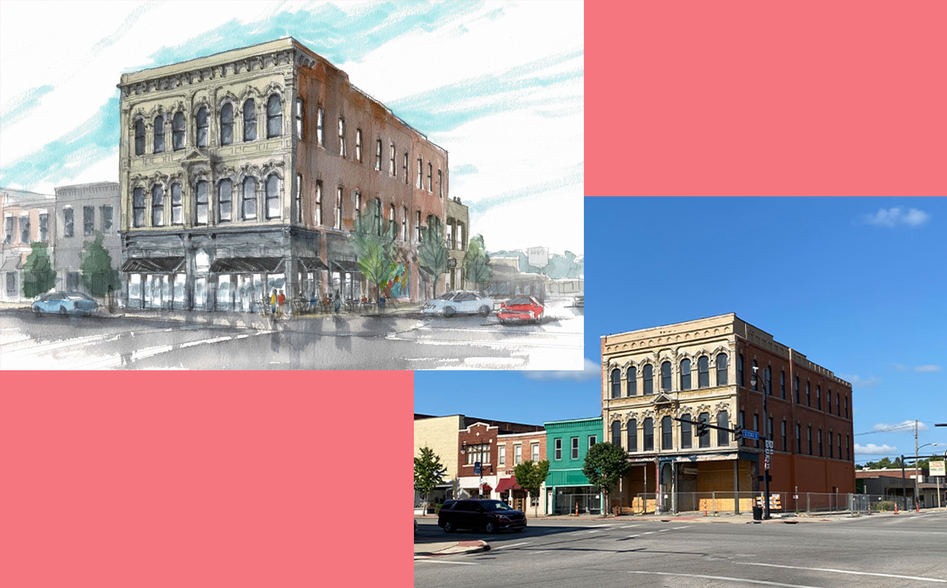 More Photos Of 300 Clinton St, Defiance Storefront Retail Residential For Lease