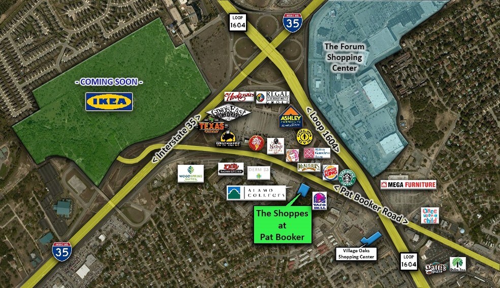 More Photos Of 8000 Pat Booker Rd, Live Oak Freestanding For Lease