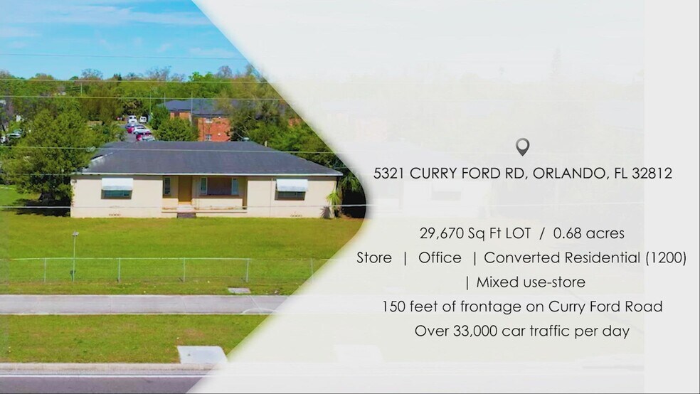 Primary Photo Of 5321 Curry Ford Rd, Orlando Office For Sale