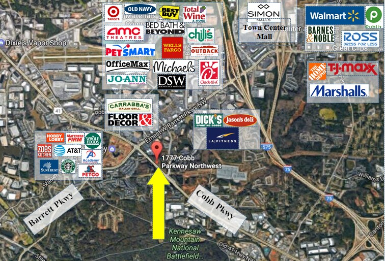 More Photos Of 1777 Cobb Pky, Kennesaw Land For Sale