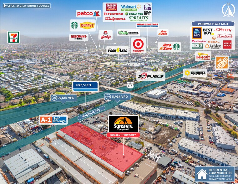 More Photos Of 1360 N Magnolia Ave, El Cajon Warehouse For Sale