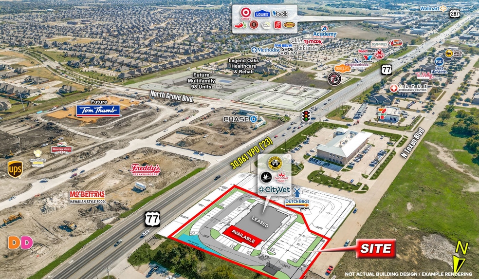 Primary Photo Of 1995 N Highway 77, Waxahachie Restaurant For Lease