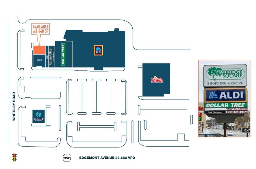 More Photos Of 4801-4811 Edgemont Ave, Brookhaven Storefront For Lease