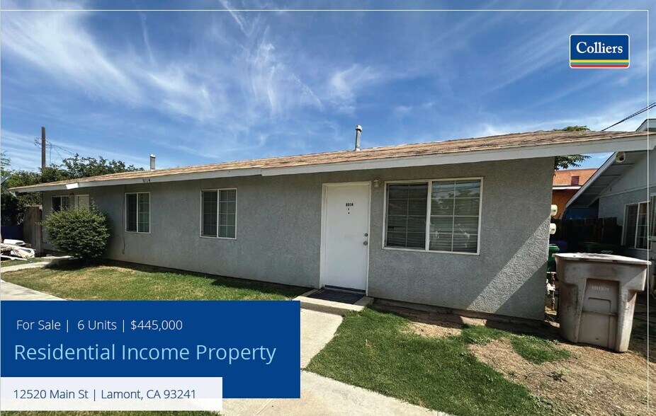Primary Photo Of 12520 Main St, Lamont Apartments For Sale
