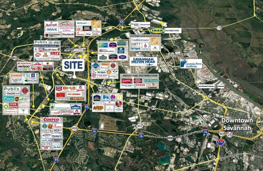 More Photos Of 405 US Highway 80 W, Pooler Storefront For Lease