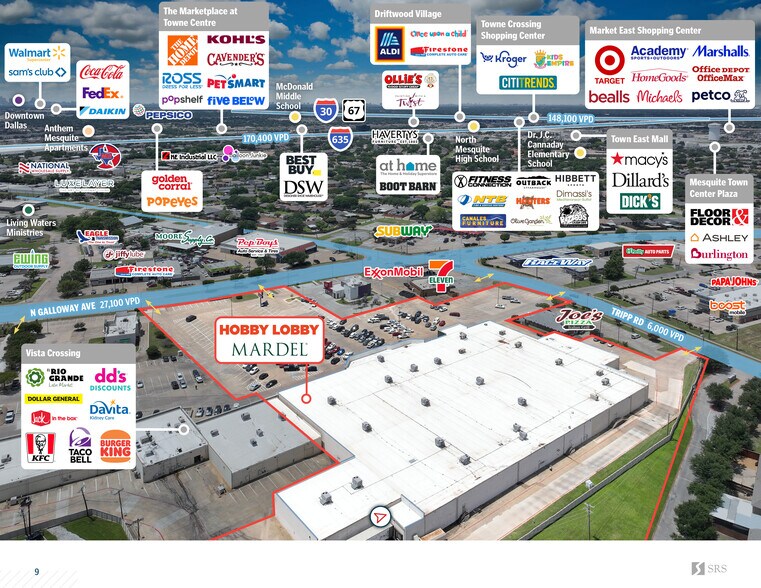 More Photos Of 2302-2308 N Galloway Ave, Mesquite Freestanding For Sale