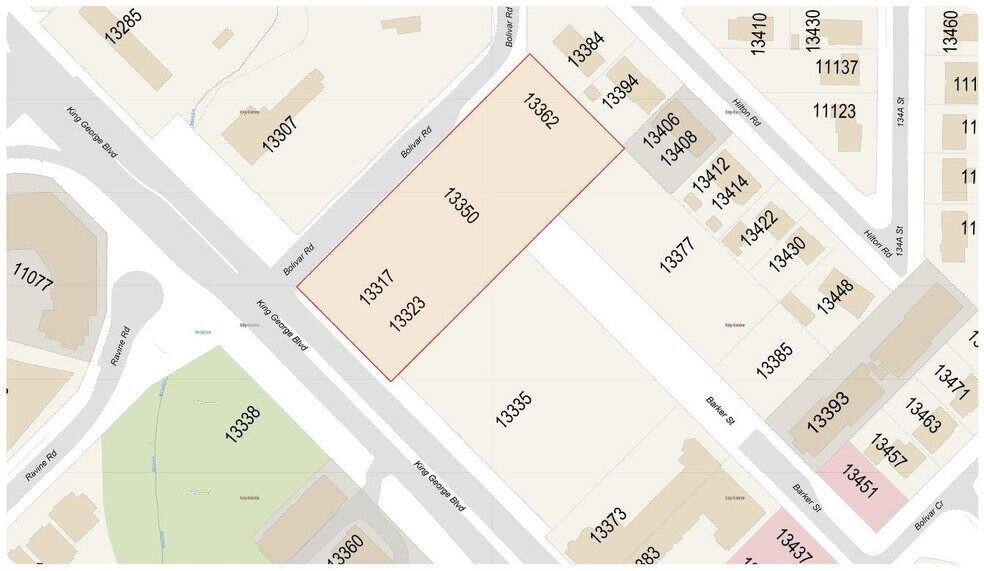 Primary Photo Of 13317 King George Blvd, Surrey Land For Sale