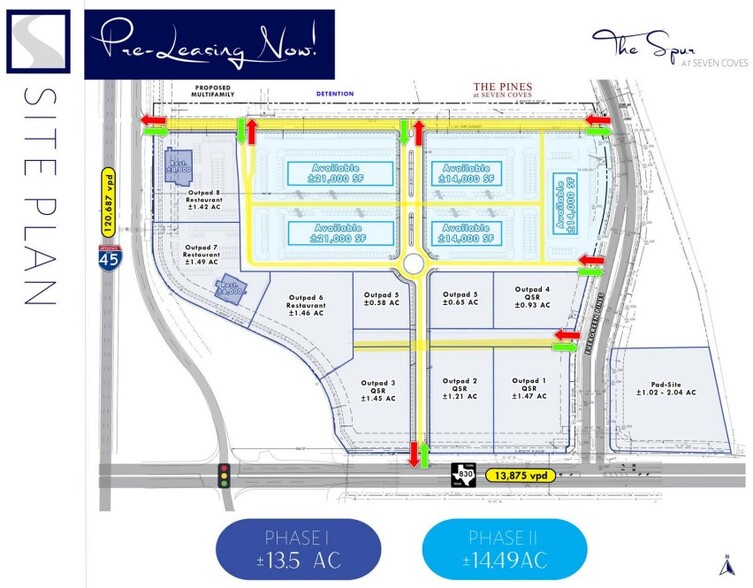 Primary Photo Of NEC of I-45 N & FM 830, Willis Land For Sale