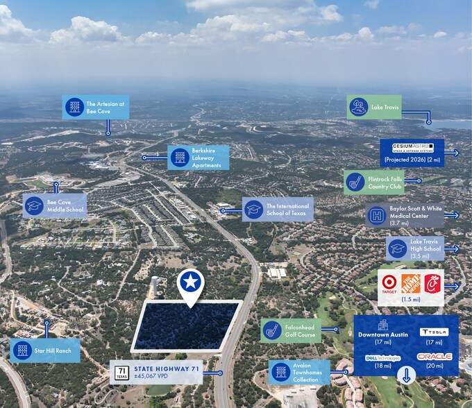 More Photos Of W State Highway 71, Bee Cave Land For Sale