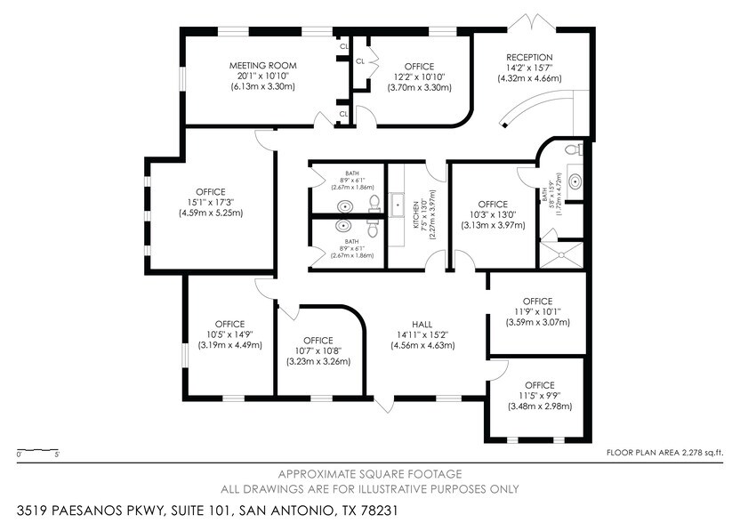 More Photos Of 3519 Paesanos Pky, Shavano Park Office For Lease