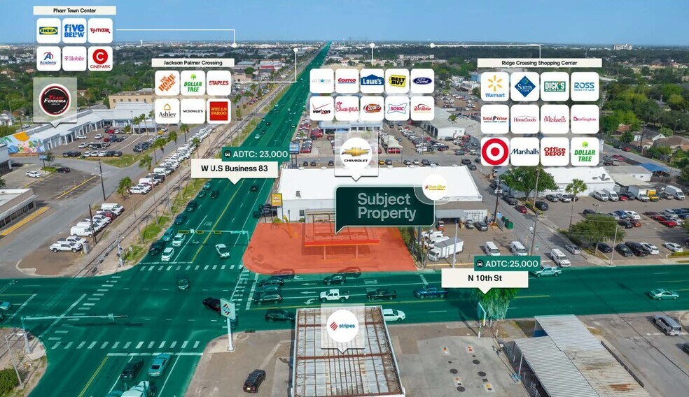 More Photos Of 921 Hwy 83, McAllen Service Station For Sale