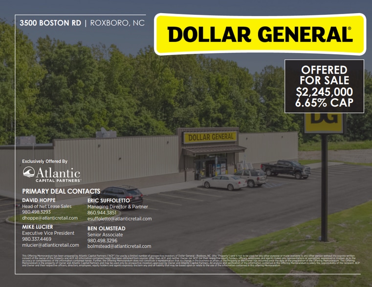 More Photos Of 3500 Boston Rd, Roxboro General Retail For Sale