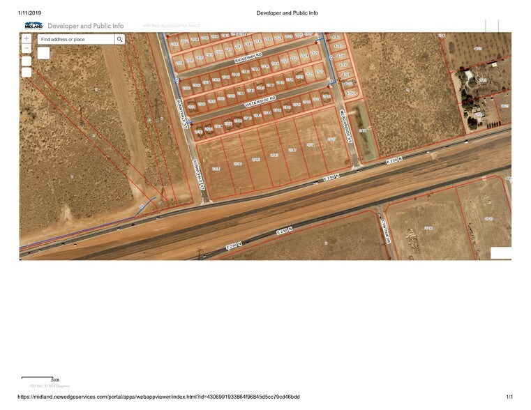 More Photos Of 2305-2325 E Loop 250 N, Midland Land For Sale