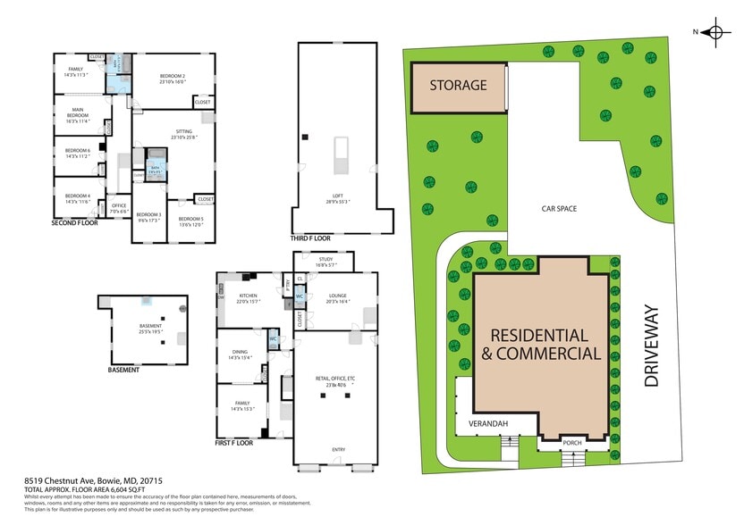 More Photos Of 8519 Chestnut Ave, Bowie Storefront For Sale