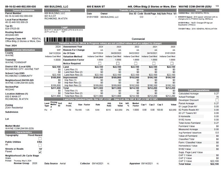 More Photos Of 600 E Main St, Richmond Medical For Sale