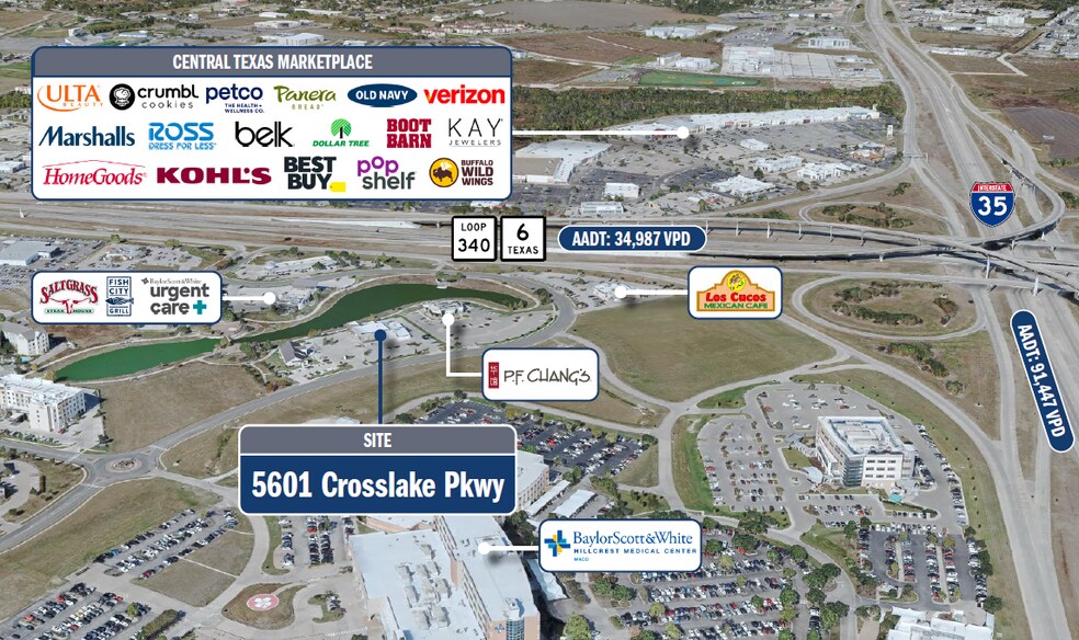 More Photos Of 5601 Crosslake Pky, Waco Restaurant For Lease