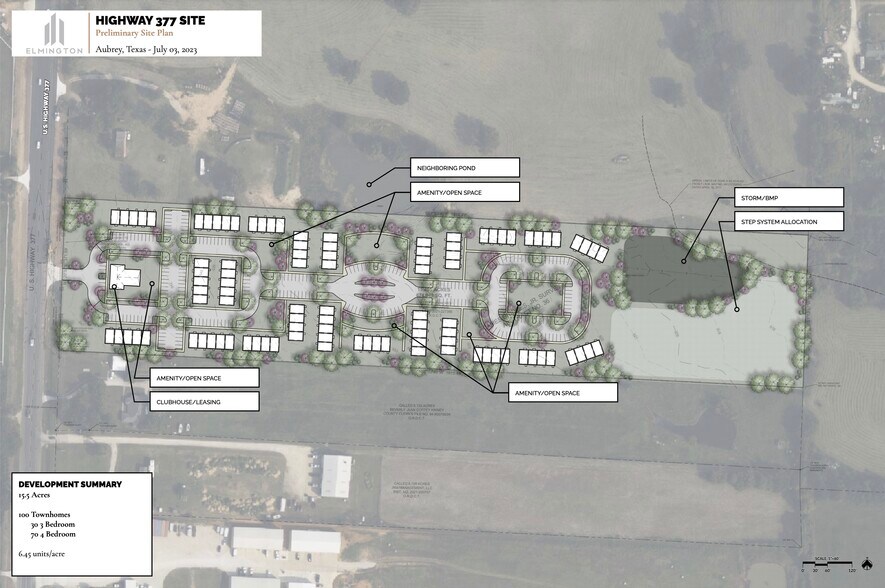 More Photos Of 4354 US-377, Aubrey Land For Sale