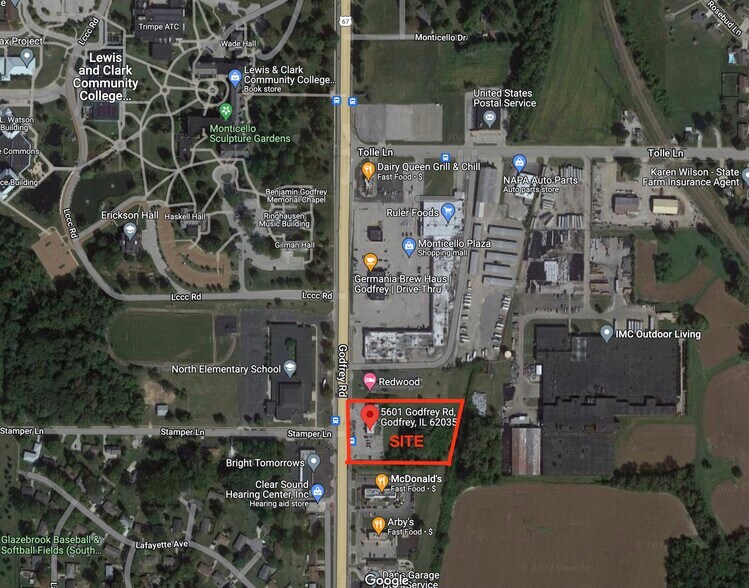 Primary Photo Of 5601 Godfrey Rd, Godfrey Land For Sale