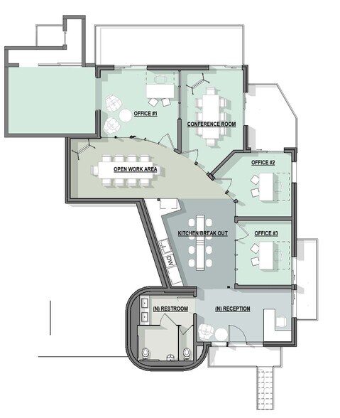 More Photos Of 420 E Carrillo St, Santa Barbara Office Residential For Lease