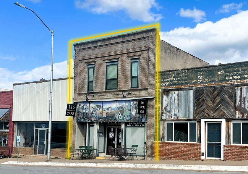 Primary Photo Of 116 S Main St, Luther Storefront Retail Office For Sale