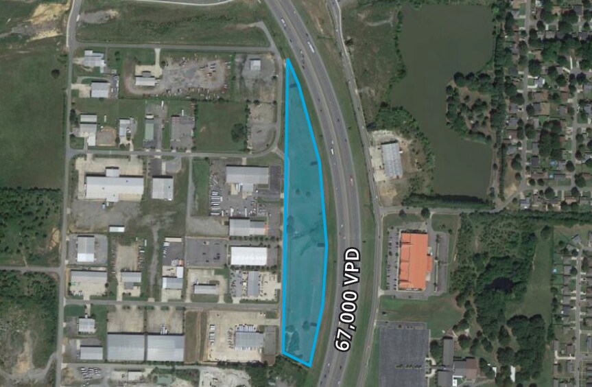 Primary Photo Of I-40 @ Tilk Rd, Conway Land For Sale