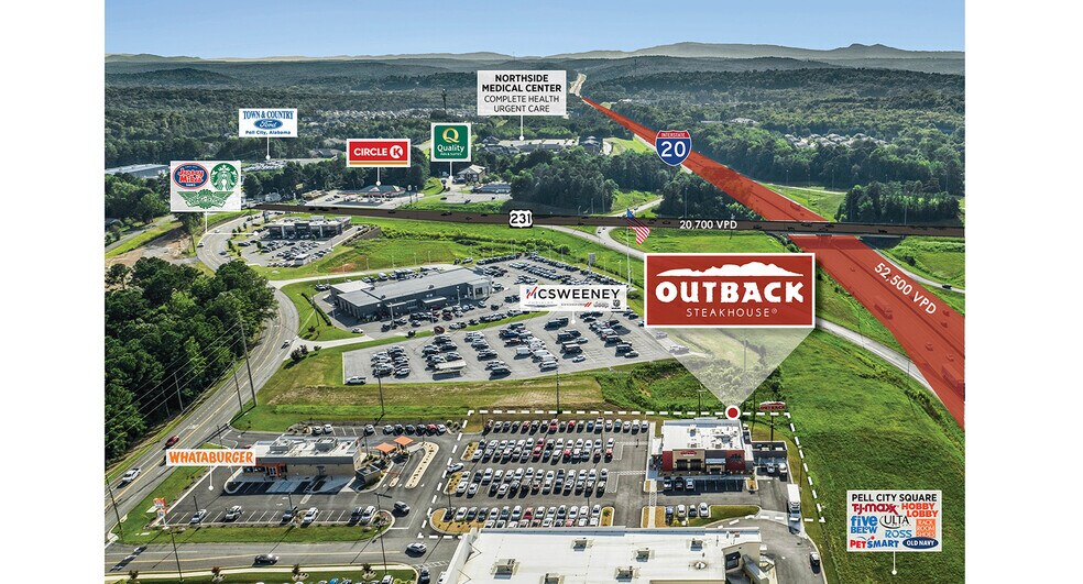 More Photos Of 2775 Dr John Haynes Dr, Pell City Restaurant For Sale