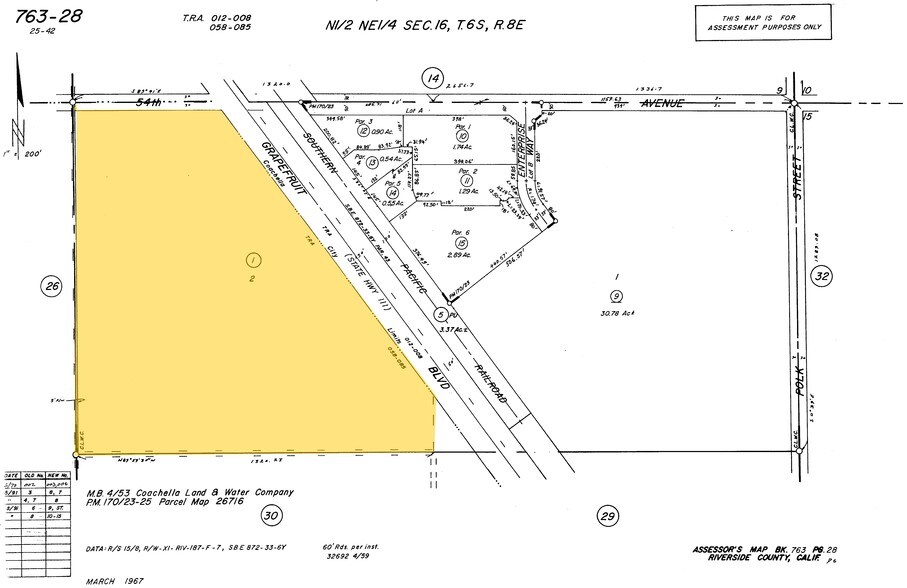 More Photos Of 54th Ave & Hwy 111 @ Avenue 54, Coachella Land For Sale