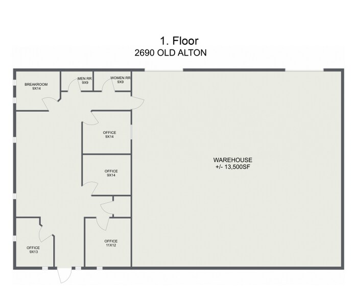 More Photos Of 2690 Old Alton Rd, Denton Warehouse For Lease