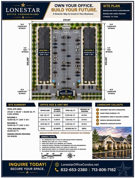More Photos Of 18415 Bridgeland Creek Pkwy, Cypress Business Park For Sale