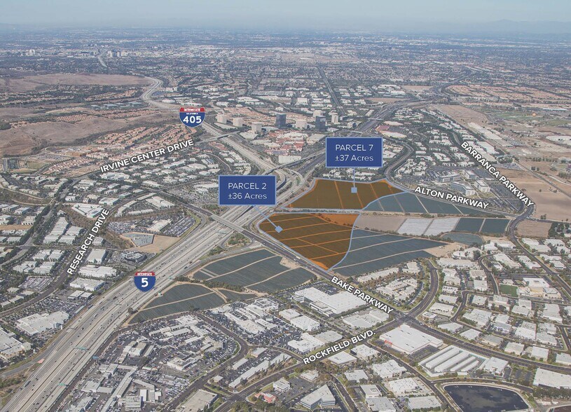 Primary Photo Of 405/5 Freeway & Bake Parkway, Irvine Land For Sale