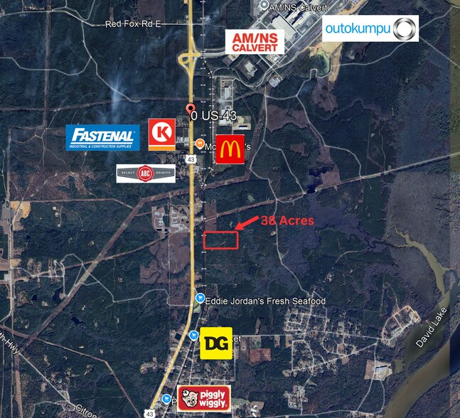 Primary Photo Of 0 US Highway 43 N., Mount Vernon Land For Sale