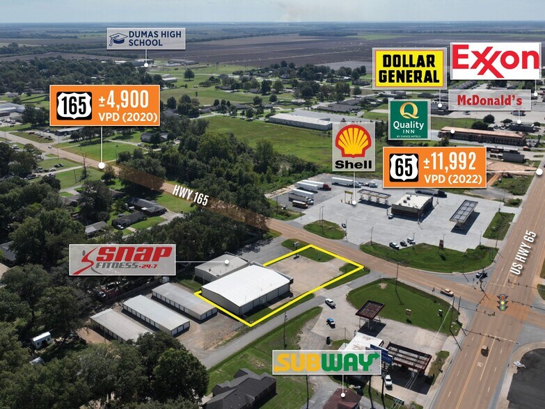 More Photos Of 801 Hwy 165, Dumas General Retail For Sale