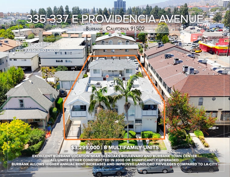 Primary Photo Of 335-337 E Providencia Ave, Burbank Apartments For Sale