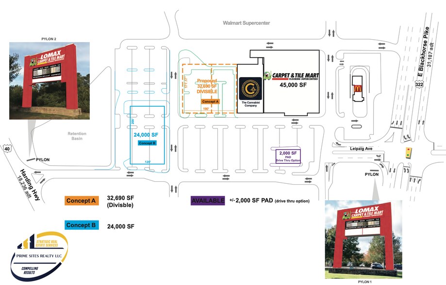 More Photos Of 4476 Black Horse Pike, Mays Landing Unknown For Lease