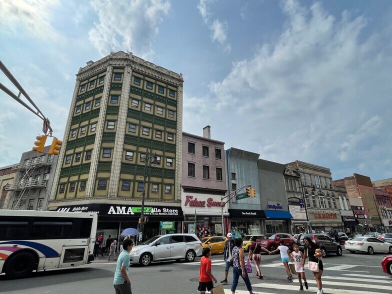 Primary Photo Of 242-244 Main St, Paterson Storefront Retail Residential For Sale