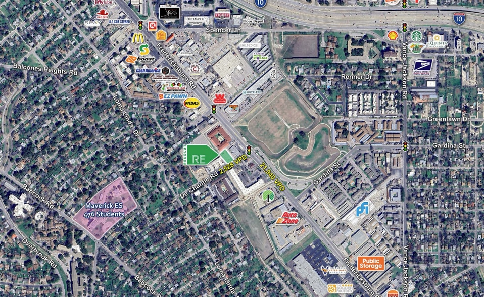 More Photos Of 125 De Chantle Dr, San Antonio Auto Repair For Lease