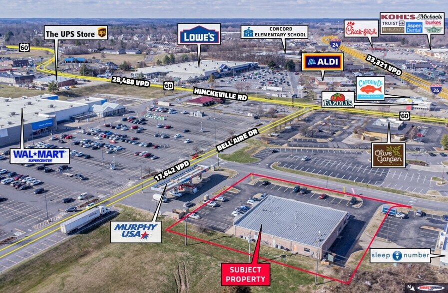 More Photos Of 5134 Hinkleville Rd, Paducah Freestanding For Lease