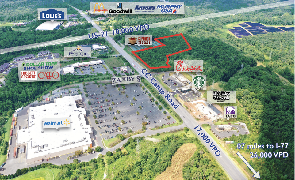 Primary Photo Of CC Camp Rd, Elkin Land For Sale